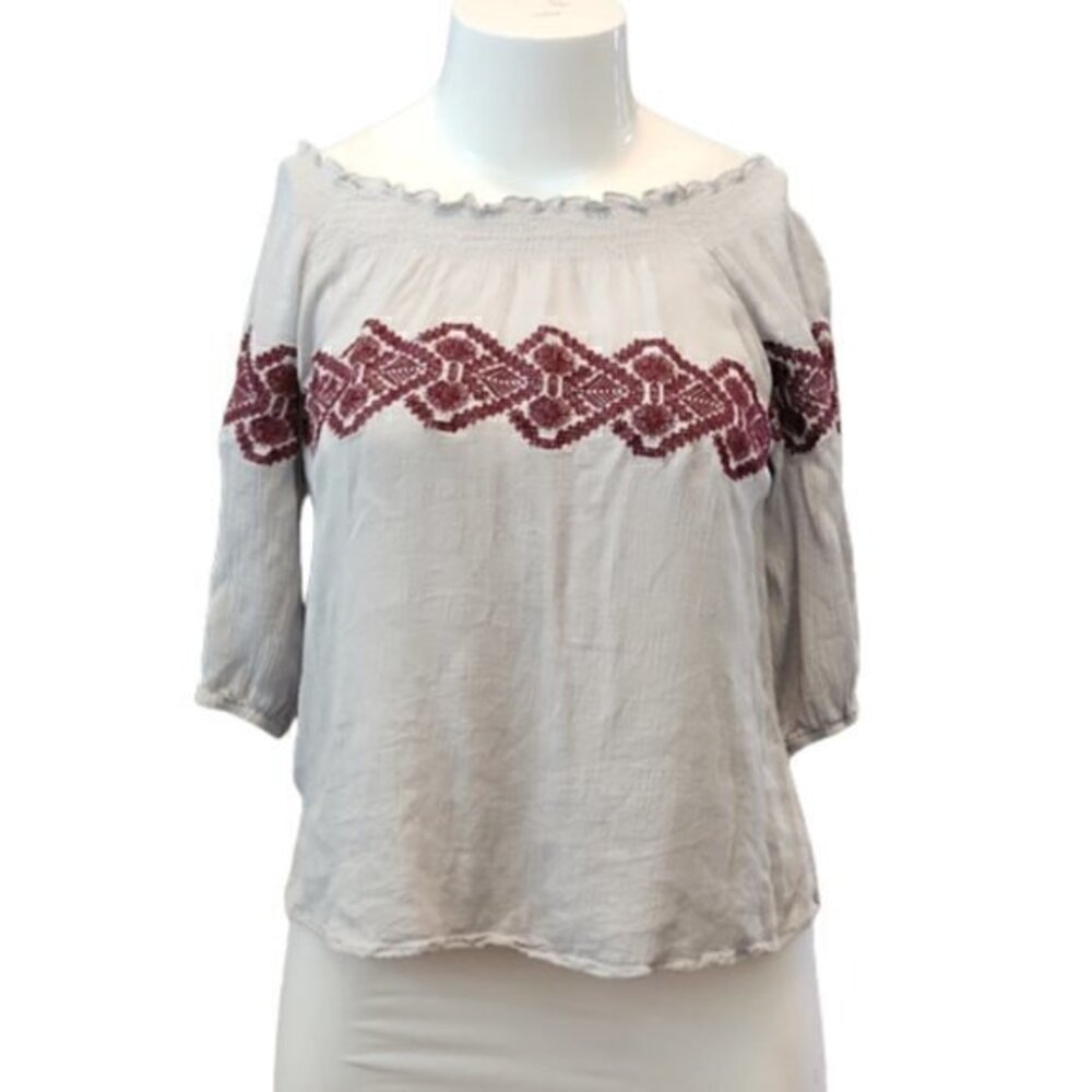 [Jade] Off the Shoulder Blouse - Size M
